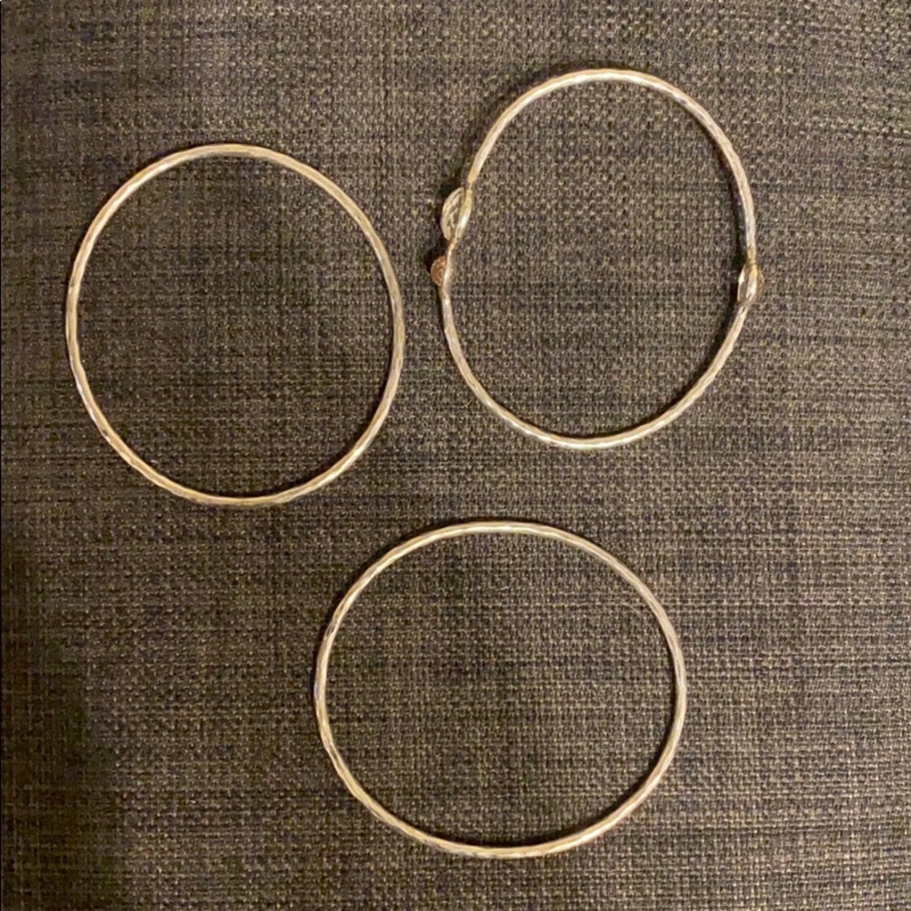 Silver Ippolita Bangles